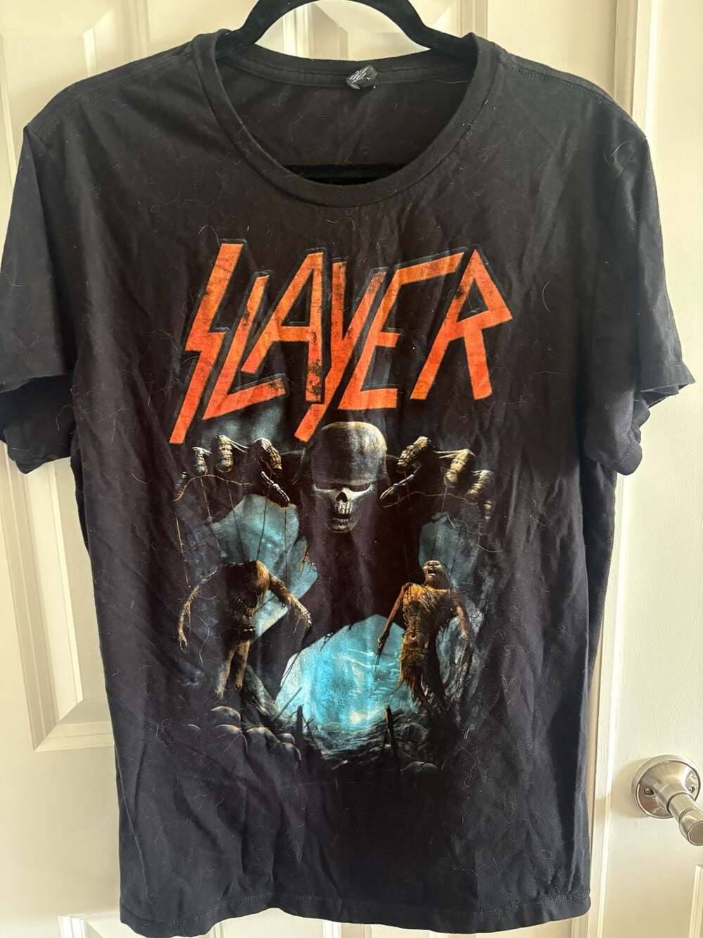 Slayer Skull Puppets Graphic T-Shirt